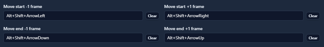 Shortcuts in Sublandia editor - precise timing